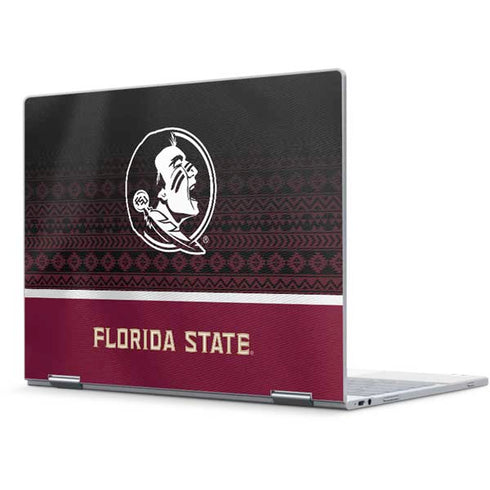 Florida State University Pattern Jersey Pixelbook Skin